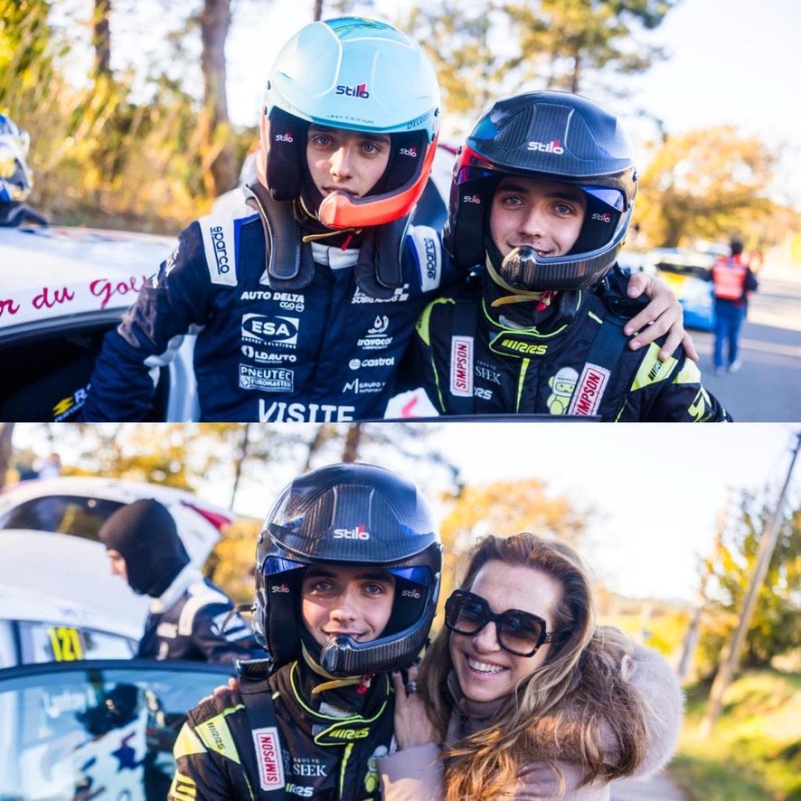 Eliott Delecour et sa maman