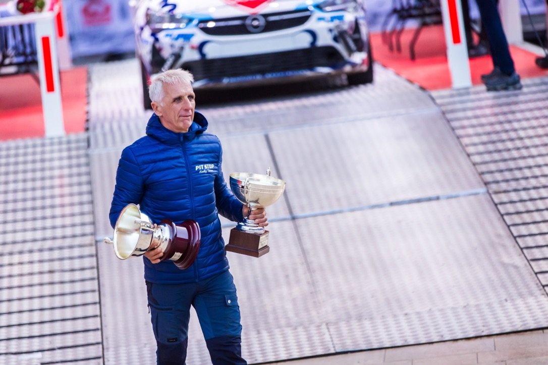 François Delecour et ses trophées