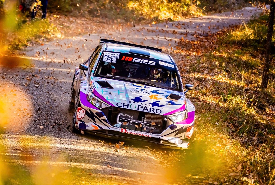 Hyundai i20 Rally2 DHL Chopard